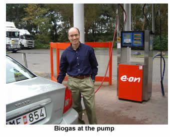 Biogas at the pump