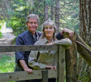 wildlife artist Robert Bateman and his wife Birgit Freybe Bateman wildlife artist Robert Bateman and his wife Birgit Freybe Bateman