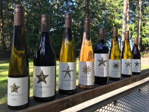 Sea Star Wine selection