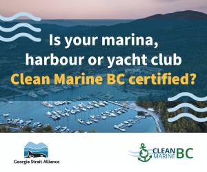Is your marina, harbour or yacht club Clean Marine BC certified?