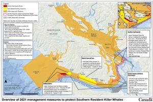 Overview of 2021 management measures to protect Southern Resident Killer Whales