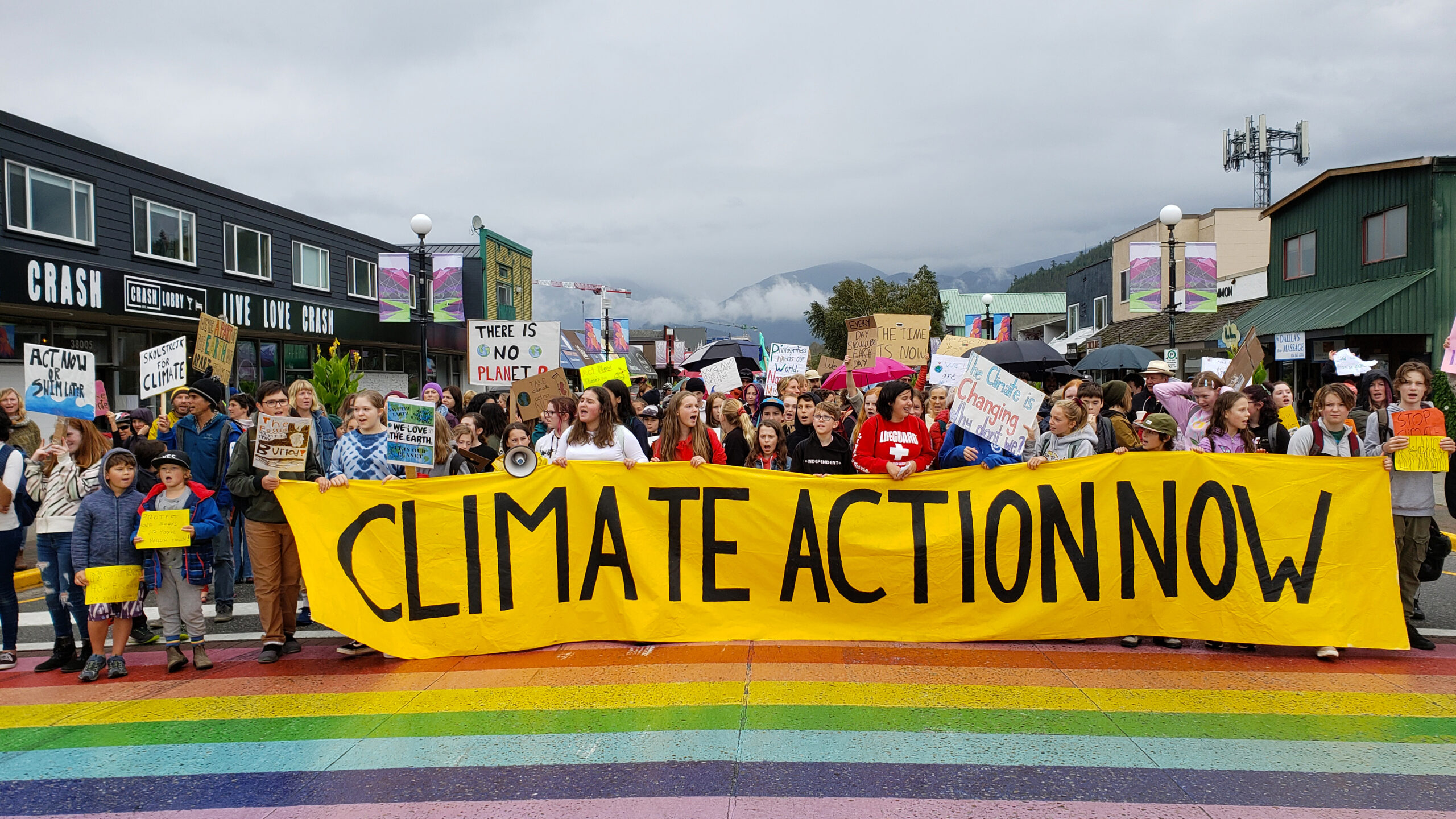 Squamish climate strike - Tracey Saxby
