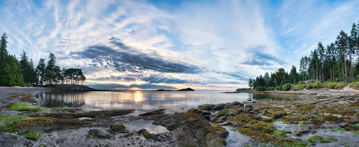 Galiano Island panorama image by James Wheeler