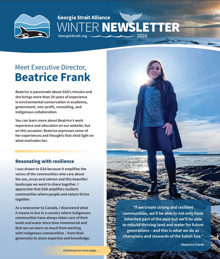 2023 GSA winter newsletter - cover